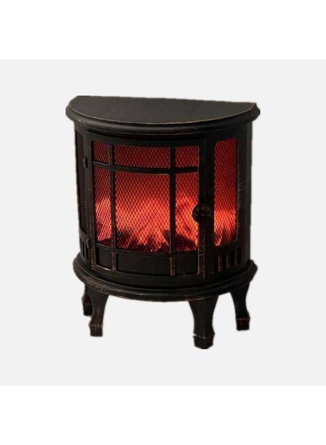 إضاءة LED ديكورية على شكل مدفأة - Image 1